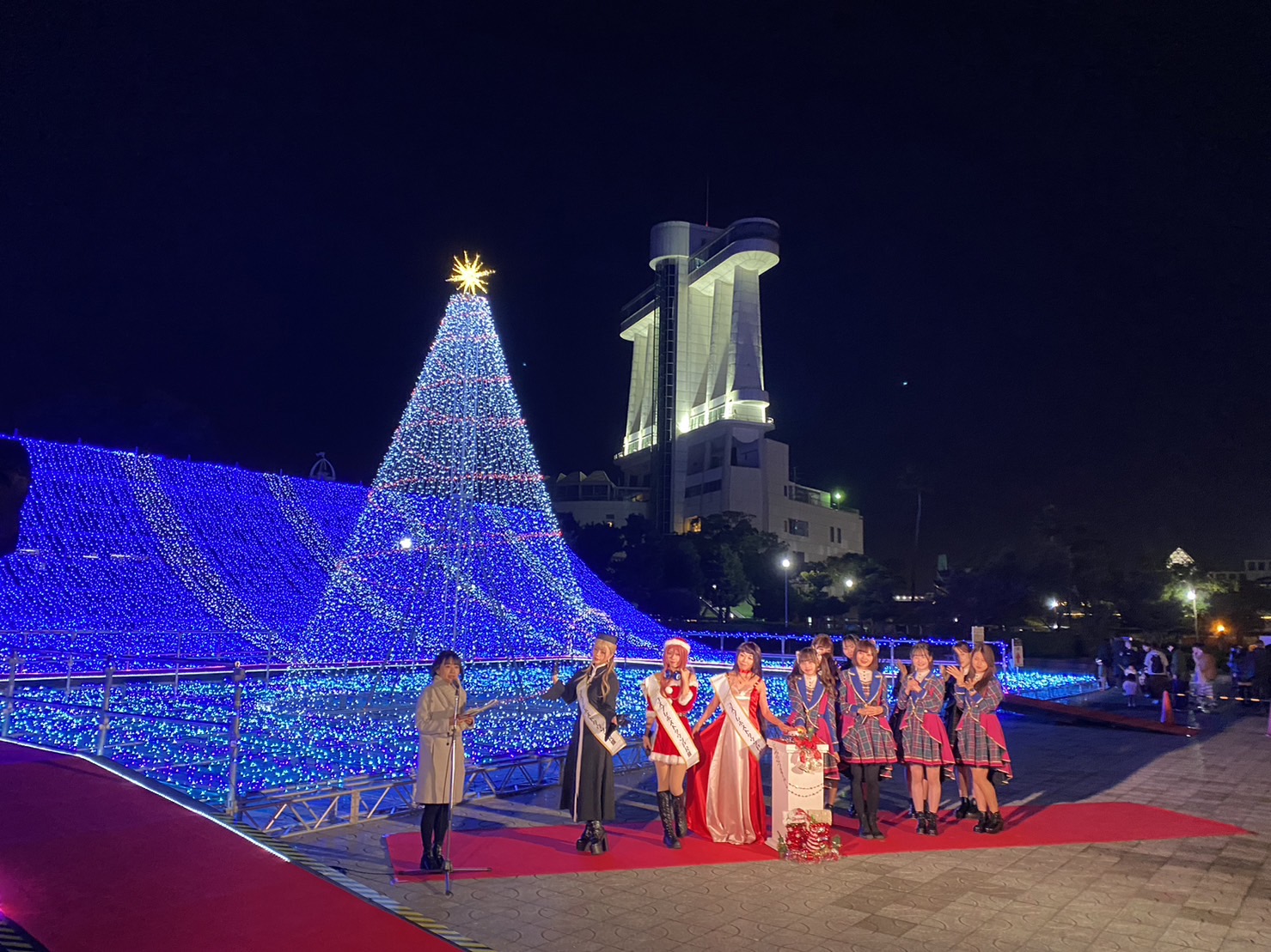 NAGOYA PORT WINTER ILLUMINATION 点灯式を行いました。の画像